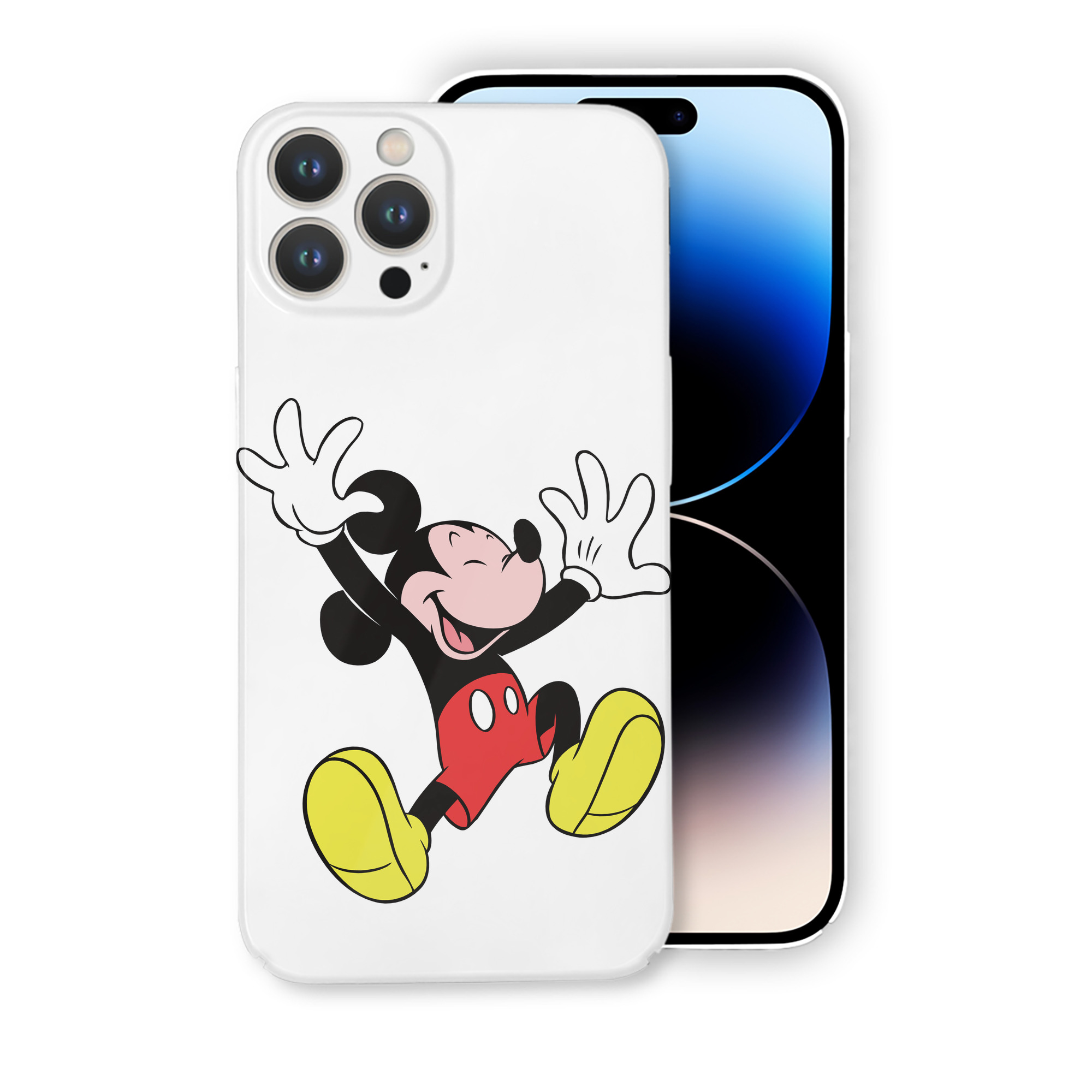 （画像用） ミッキーマウス Mickey Mouse 【iPhone 14シリーズ対応】ハードケース